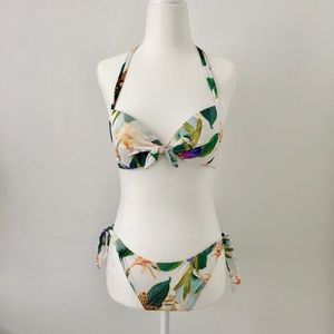 H&M PATTERNED BIKINI - NWOT